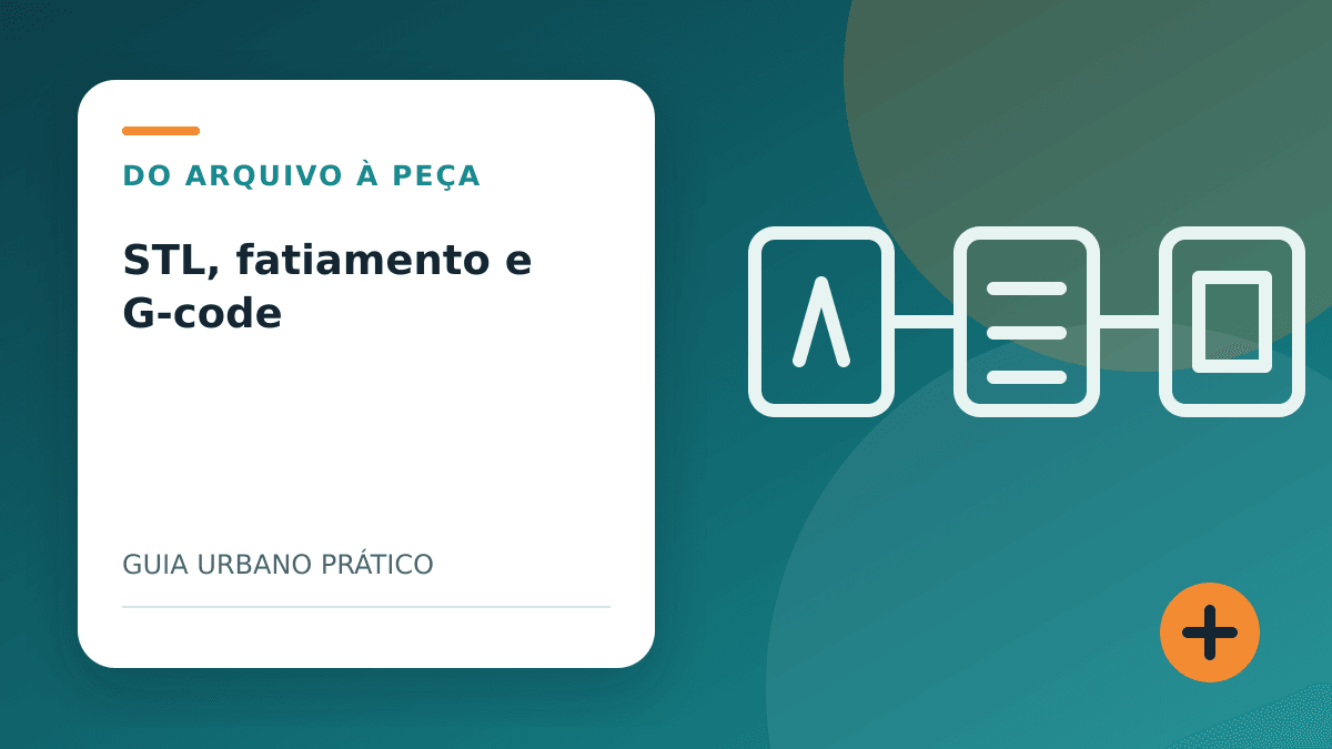 Do STL ao G-code: como preparar um arquivo para impressão 3D