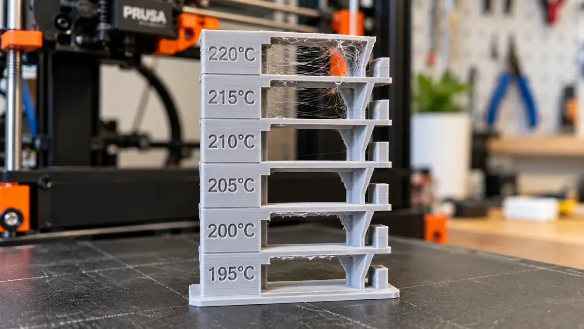 Torre de temperatura na impressão 3D: como calibrar o filamento
